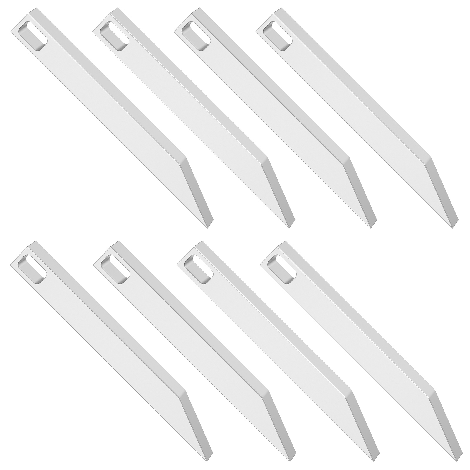 Edc (Every Day Carry - 4/8 stuks mini sleutelhanger koevoet voor