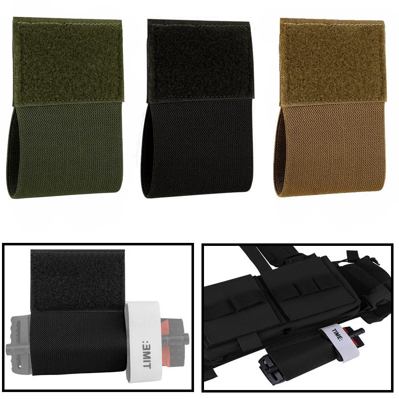 Appendix Carry Edc - 2 Stuks Elastische Tourniquet Houder Met