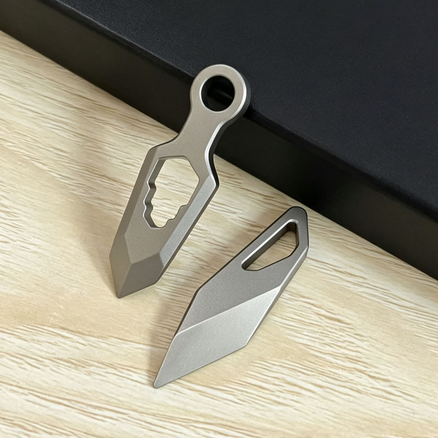 Titanium Pry Bar - Draagbare titaniumlegering 2 stuks EDC Pry