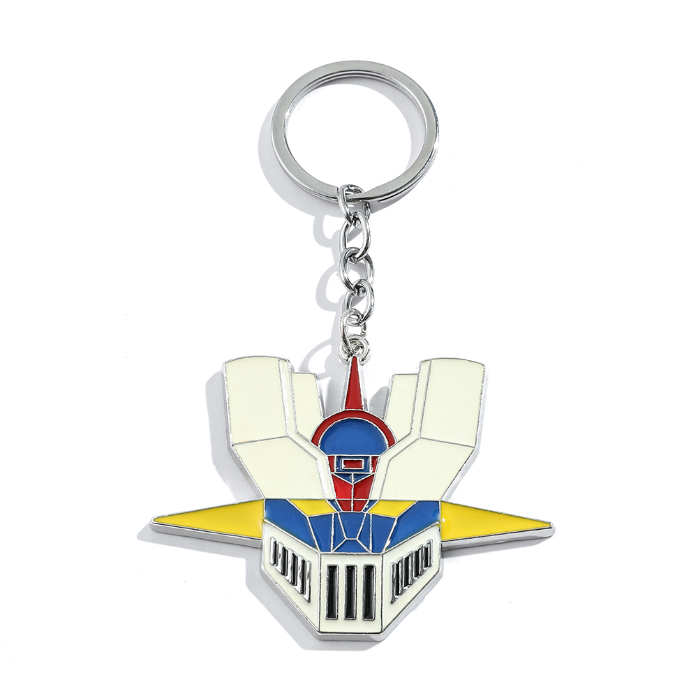 Carabiner Keychain - Anime Cartoon Warrior Robot Logo Sleutelhanger