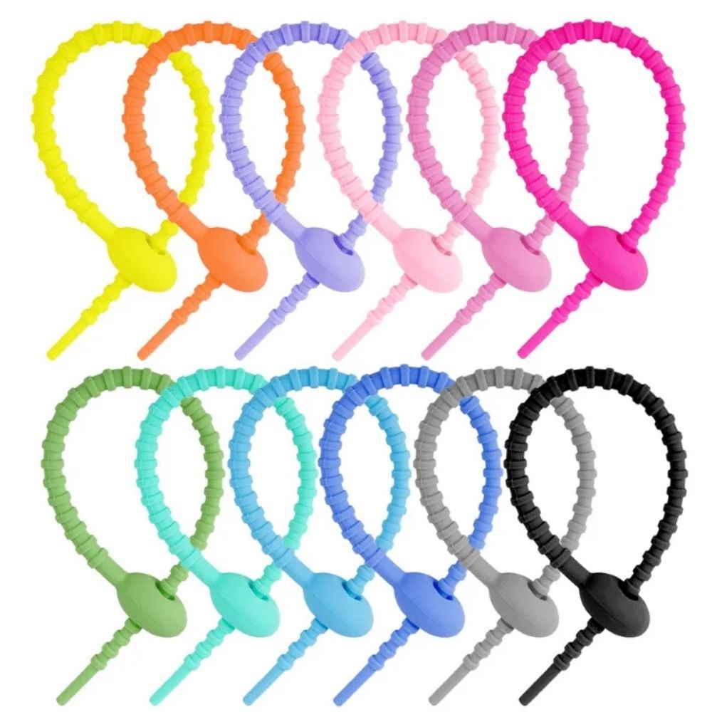 Cable Winder Keychain - 10 Stks/set Kikkervisje Gevormde Kabelwinder Siliconen