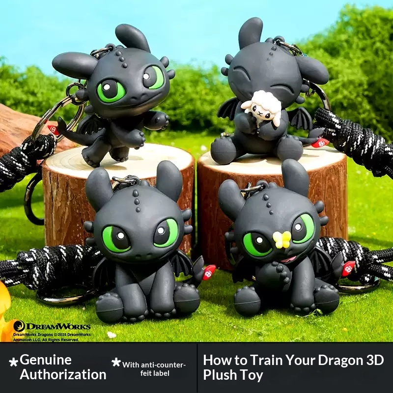 Carabiner Keychain - Authentieke Dragon Taming Master Flying Toothless