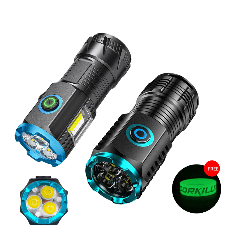 Edc (Every Day Carry - Type-C Usb Oplaadbare Pocket Mini Led