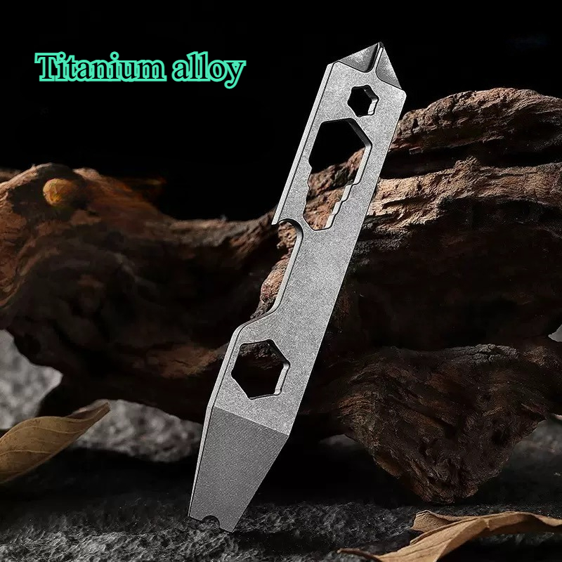 Titanium Pry Bar - Titaniumlegering Mini Outdoor Multifunctioneel Klein Gereedschap