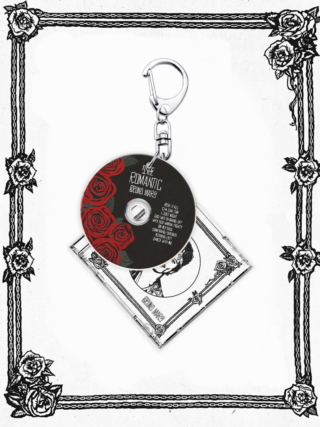 Carabiner Keychain - Bruno sleutelhanger, The Romantic, Mars, album