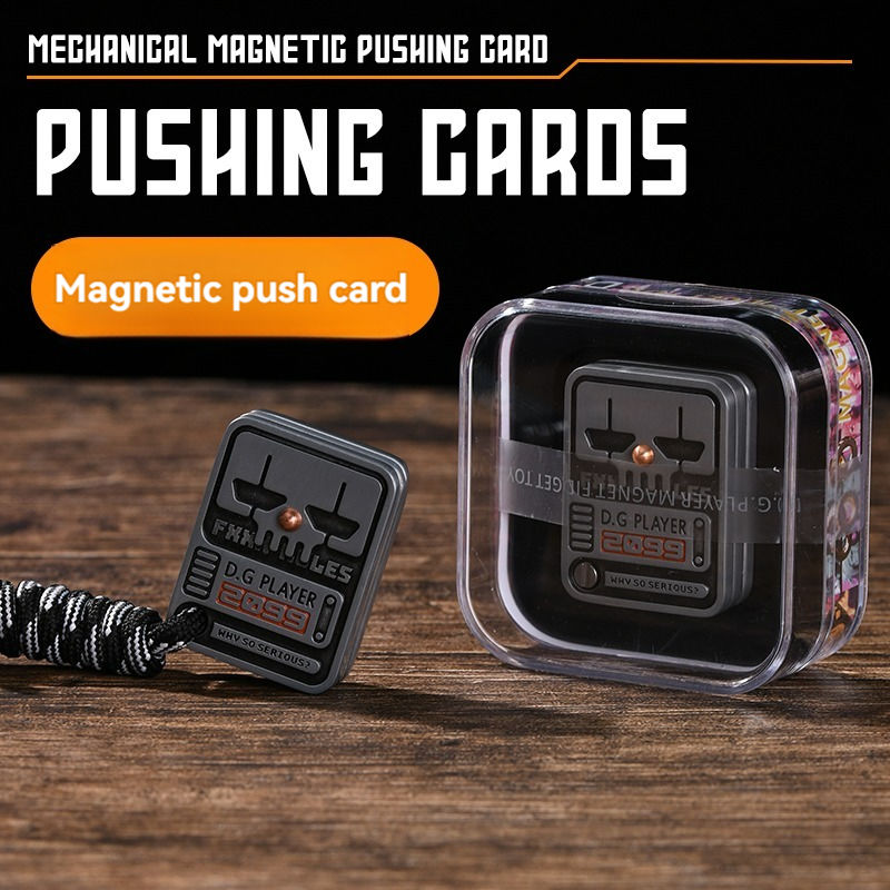 Edc Carry Positions - Vinger stressverlichtende kaartafdichtingsgadget met mechanisch magnetisch