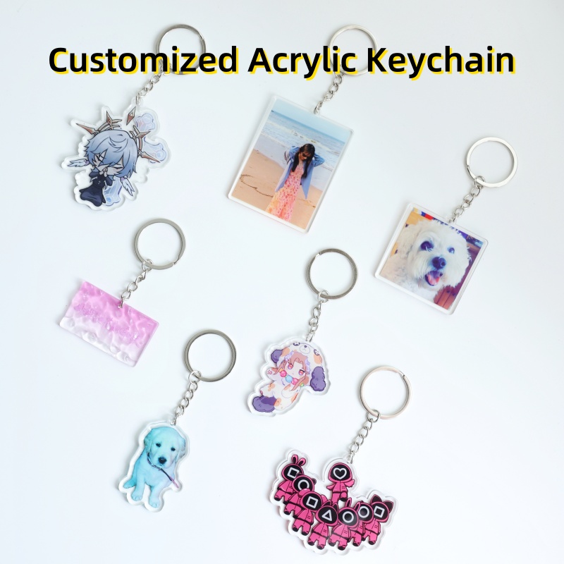 Carabiner Keychain - 2D PLAT 6 cm/2,36 inch 1