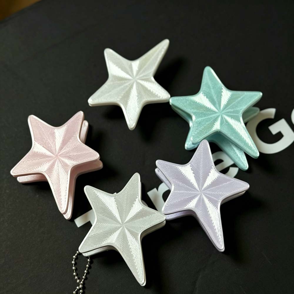 Cable Winder Keychain - Schattige 3D-ster kabelopwinder, stijlvolle oordopjeskabelhouder, draagbare