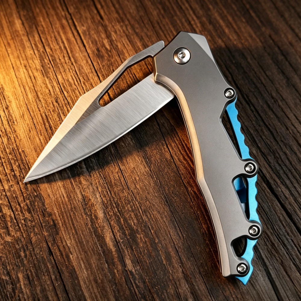 Everyday Carry (Edc) Knife - Compact EDC-zakmes met D2-stalen lemmet, T6