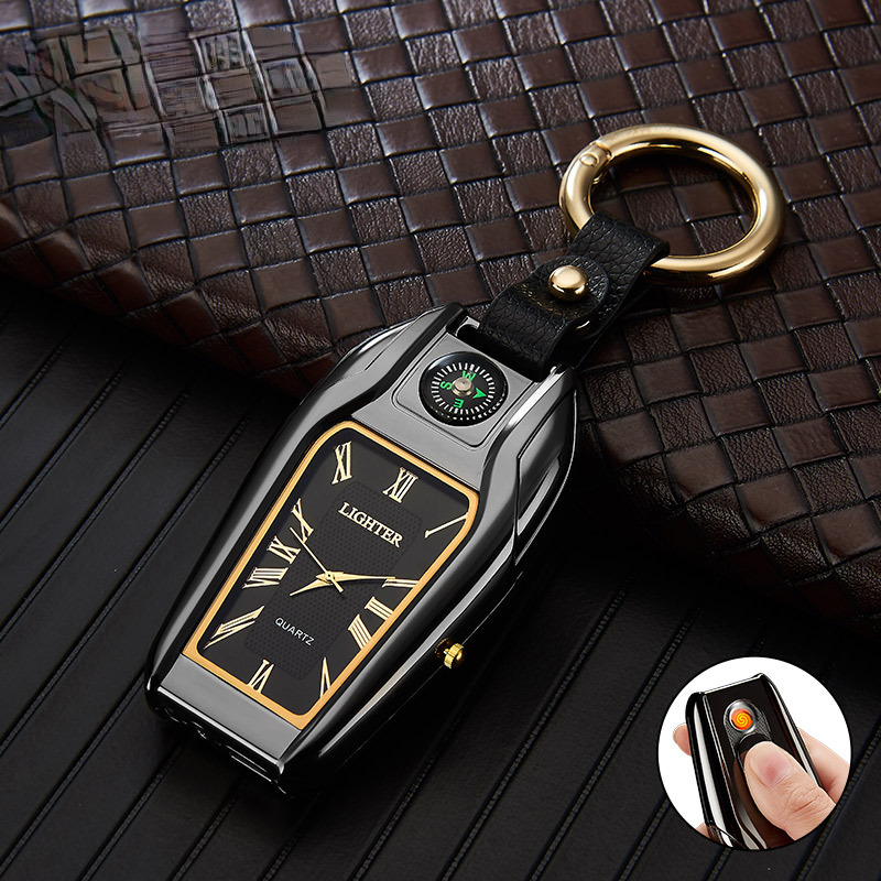 Compass Keychain Mini - Nieuwe Multifunctionele Kompas Sleutelhanger Horloge Arc