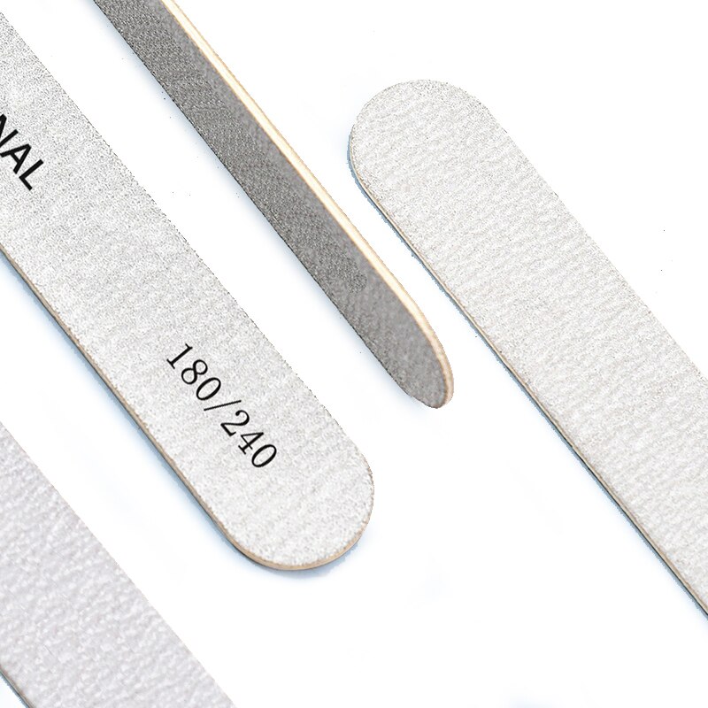 100 Stuks Houten Nagelvijl Pro - Nail File Titanium recensie en prijs