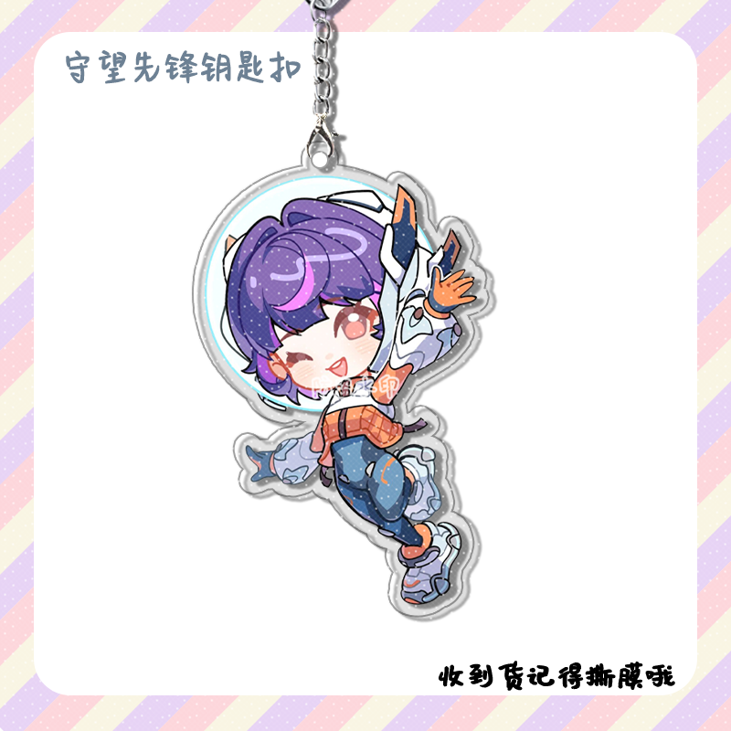 4 stuks Anime Game Overwatch C - Carabiner Keychain recensie en prijs