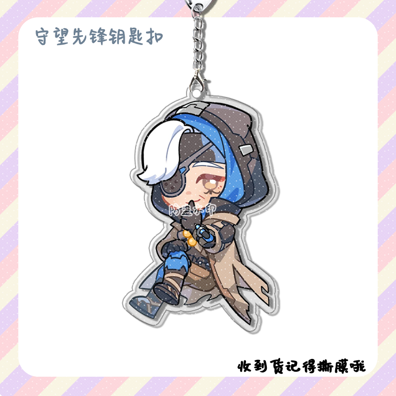 4 stuks Anime Game Overwatch C - Carabiner Keychain recensie en prijs
