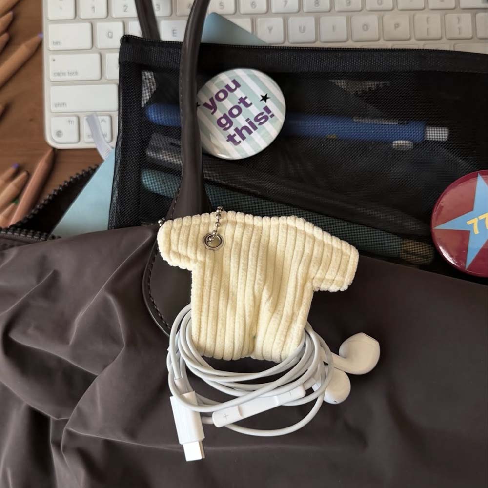 Kledingvormige kabelorganizer  - Cable Winder Keychain recensie en prijs