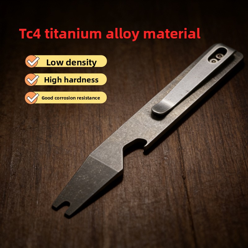 Titanium Pry Bar EDC Multitool - Titanium Pry Bar recensie en prijs
