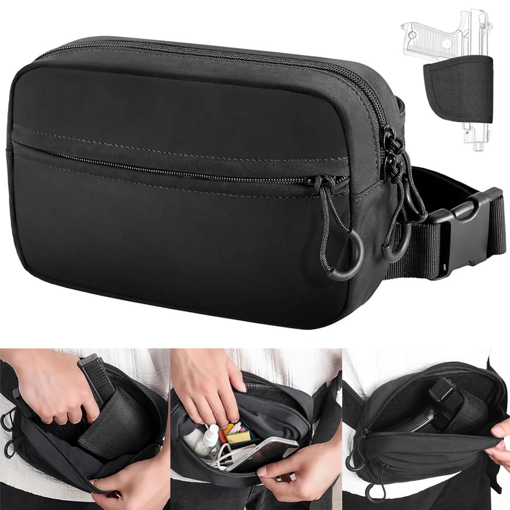 Verborgen Carry Gun Bag Pistoo - Edc Concealed Carry Fanny Pack recensie en prijs