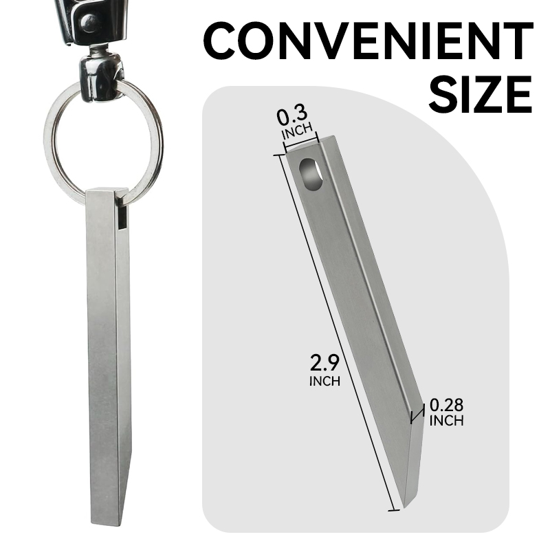 EDC koevoet, zware sleutelhang - Edc (Every Day Carry recensie en prijs