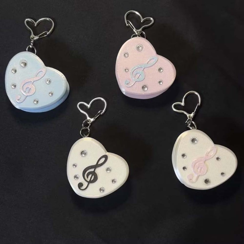 Gotische muzieknoot hartvormig - Cable Winder Keychain recensie en prijs