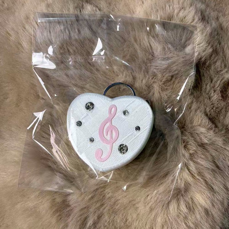 Gotische muzieknoot hartvormig - Cable Winder Keychain recensie en prijs