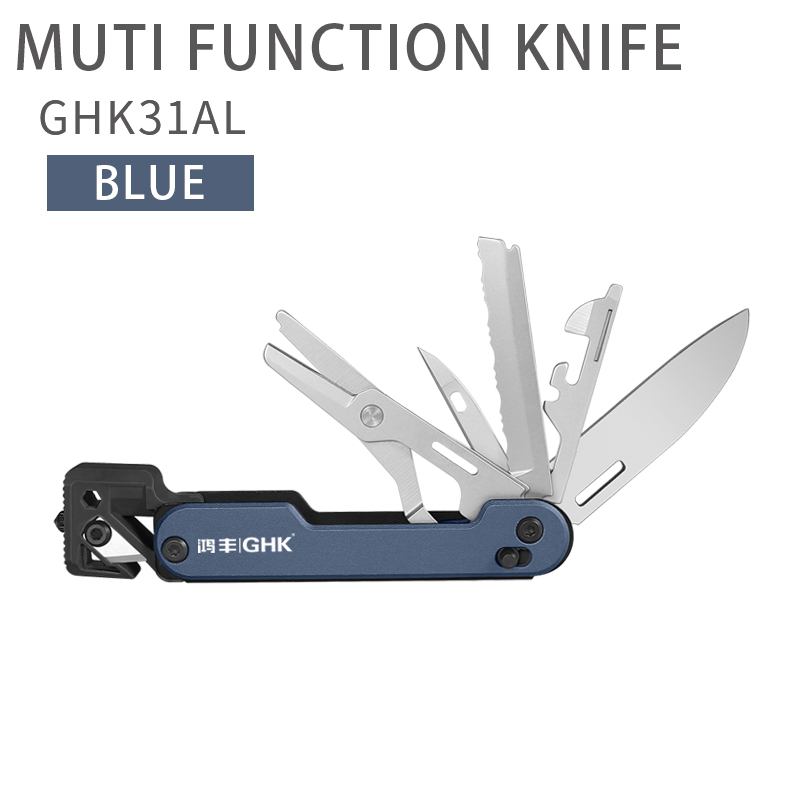 Draagbare EDC multitool vouwza - Edc Concealed Carry Knife recensie en prijs