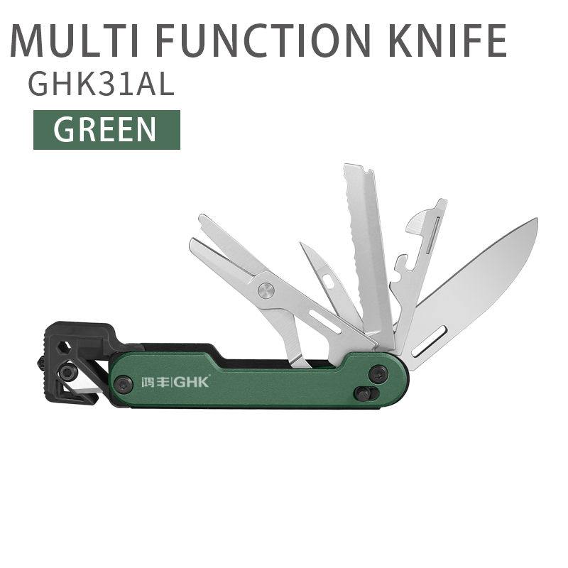 Draagbare EDC multitool vouwza - Edc Concealed Carry Knife recensie en prijs