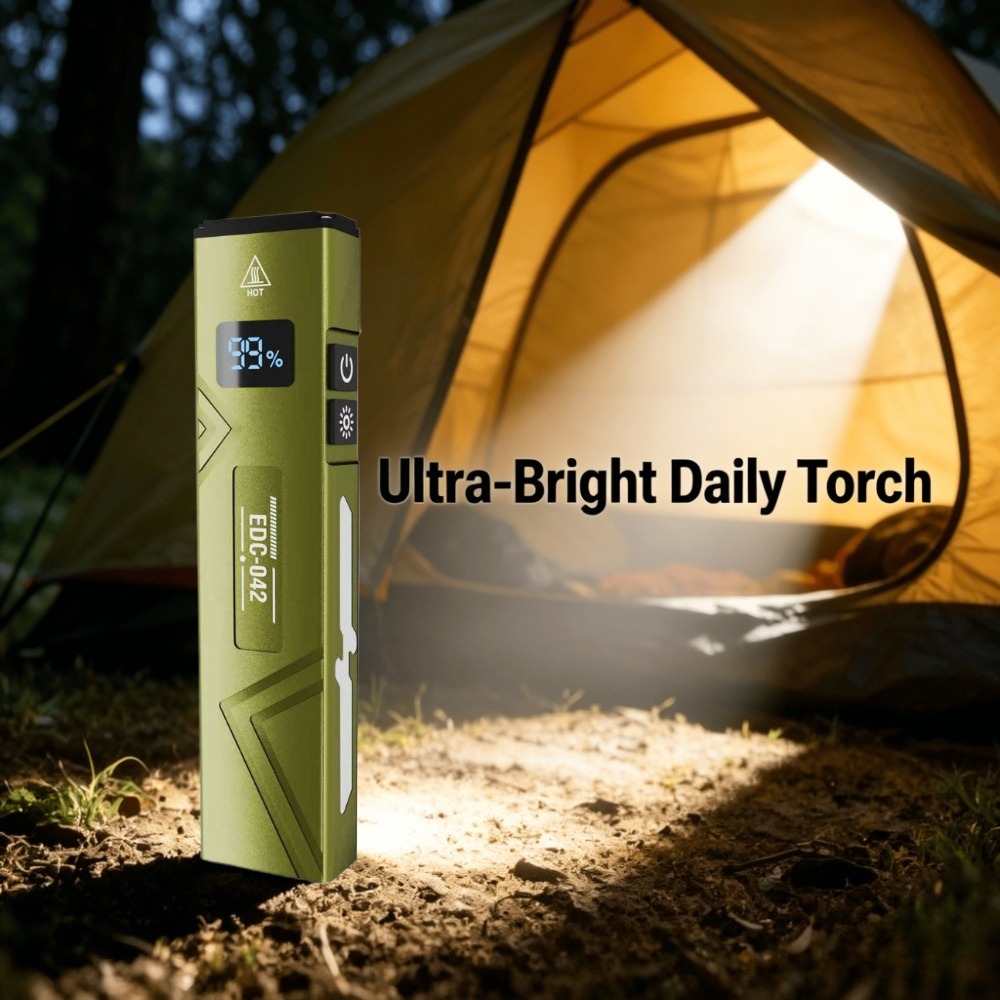 EDC-zaklamp Oplaadbaar UV-lich - Edc Carry Pen recensie en prijs