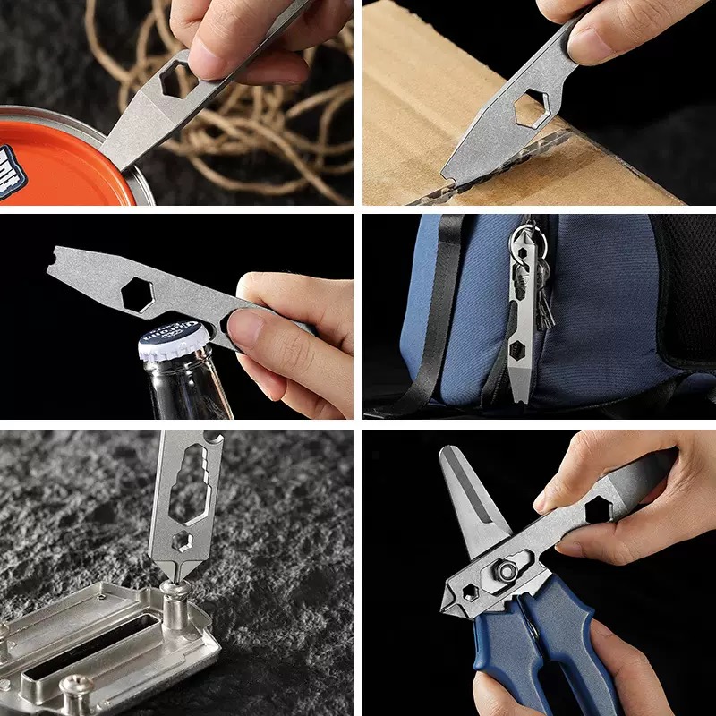 Titaniumlegering Mini Outdoor  - Titanium Pry Bar recensie en prijs