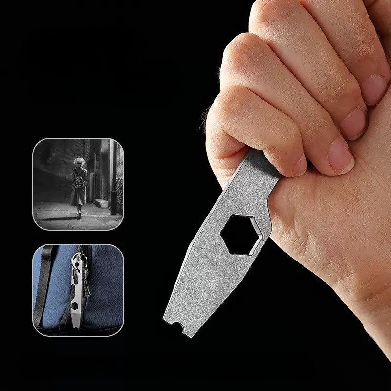 Titaniumlegering Mini Outdoor  - Titanium Pry Bar recensie en prijs