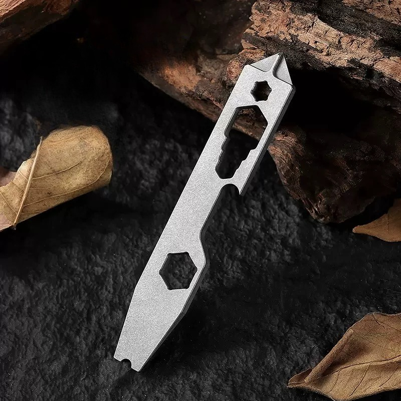 Titaniumlegering Mini Outdoor  - Titanium Pry Bar recensie en prijs