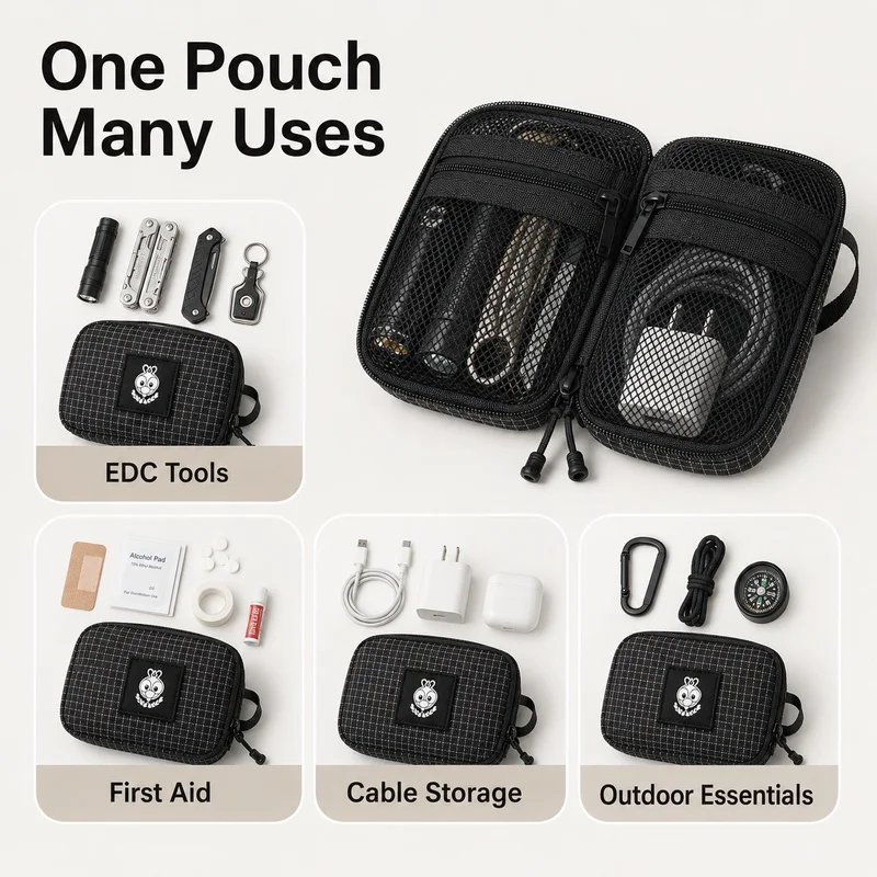 EDC Grid Fabric Organizer Pouc - Edc Carry Pocket Pouch recensie en prijs