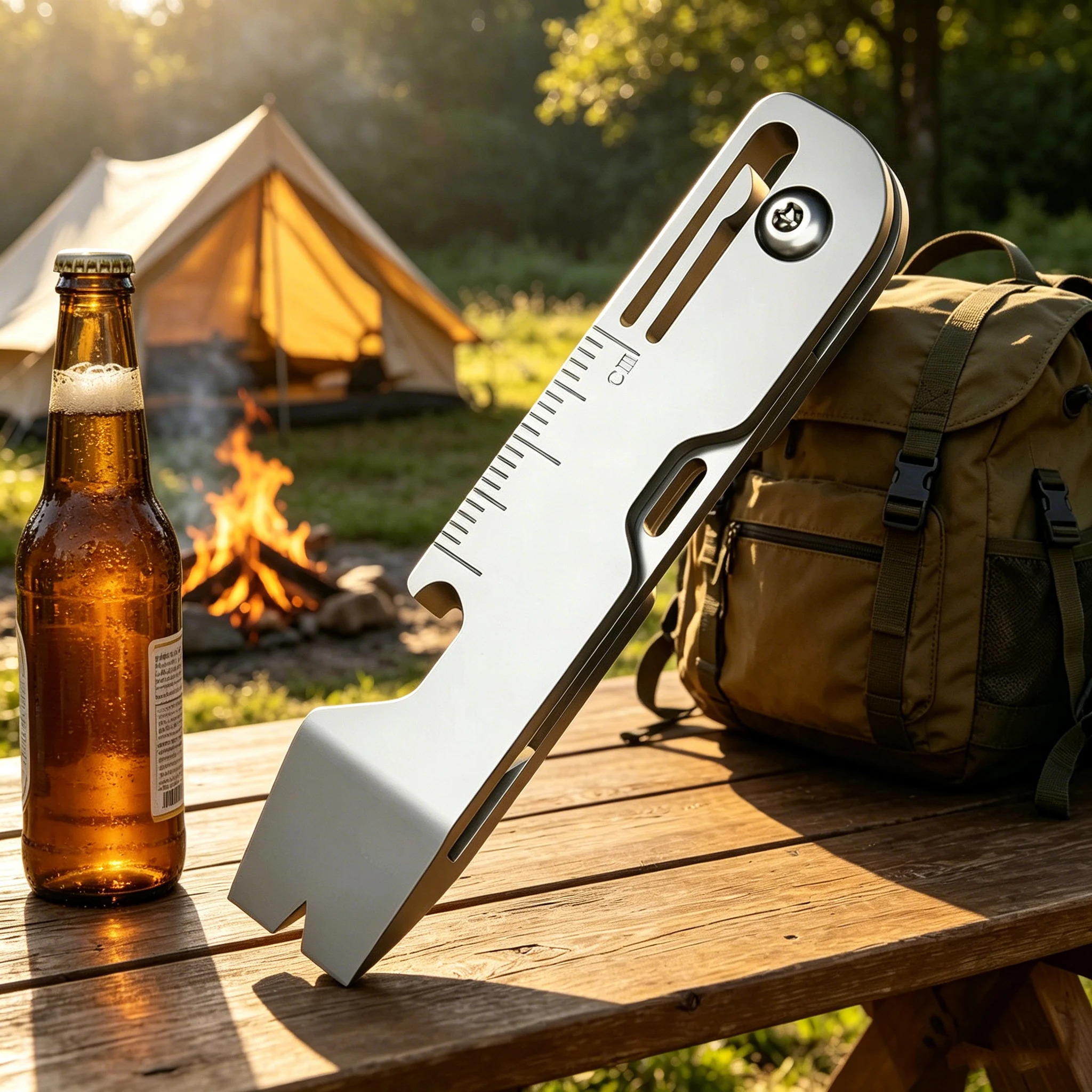 Titaniumlegering multifunction - Titanium Pry Bar recensie en prijs