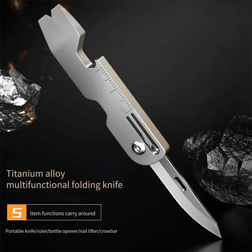 Titaniumlegering multifunction - Titanium Pry Bar recensie en prijs