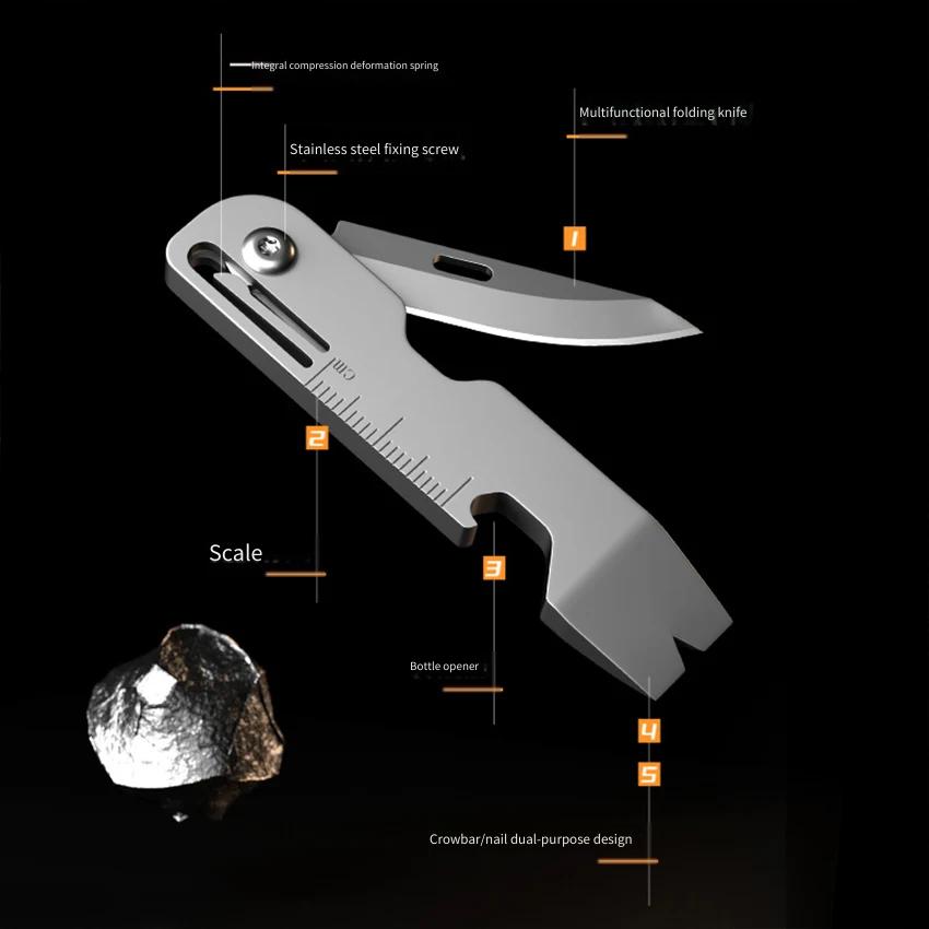 Titaniumlegering multifunction - Titanium Pry Bar recensie en prijs