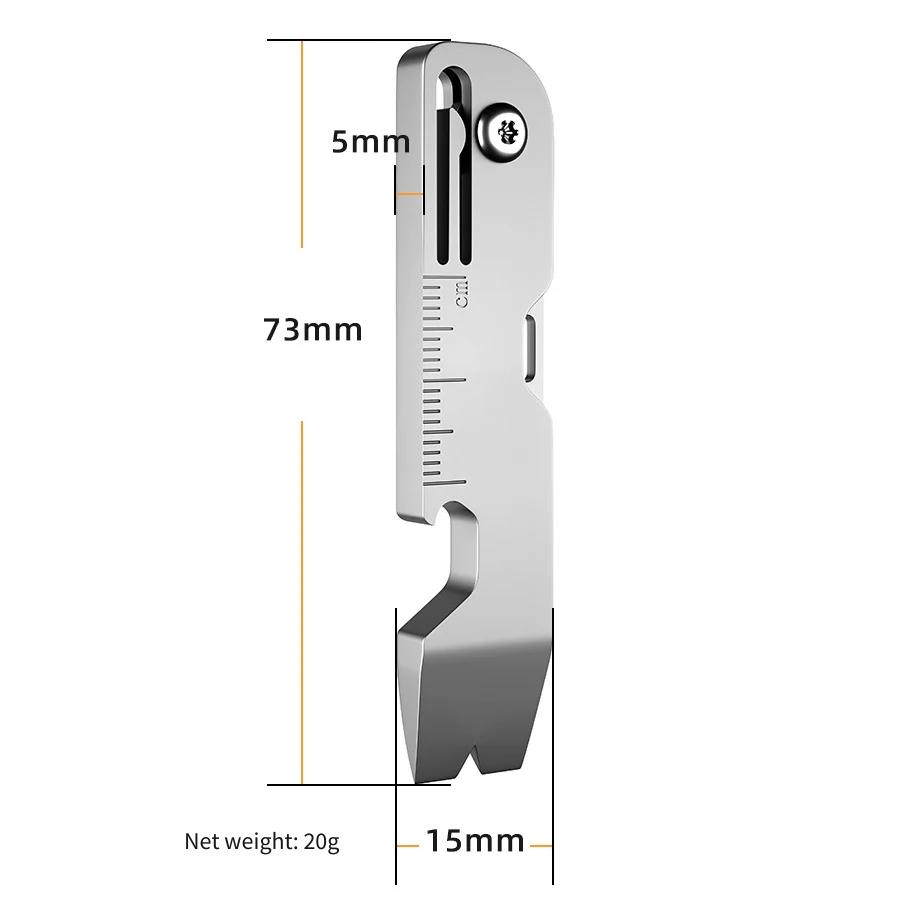 Titaniumlegering multifunction - Titanium Pry Bar recensie en prijs