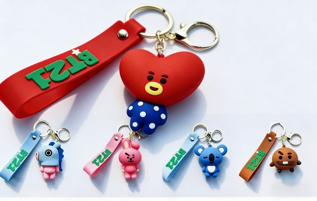 Nieuwe BT21 Koya RJ Shooky Coo - Carabiner Keychain recensie en prijs