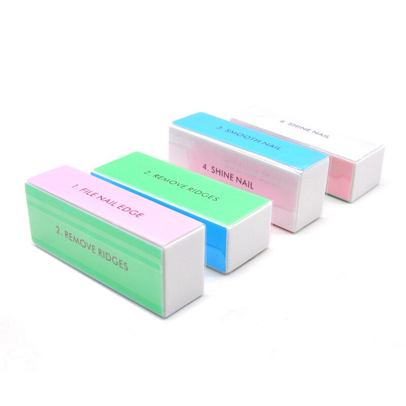 5 stks Kleurrijke Buffing Blok - Nail File Titanium recensie en prijs
