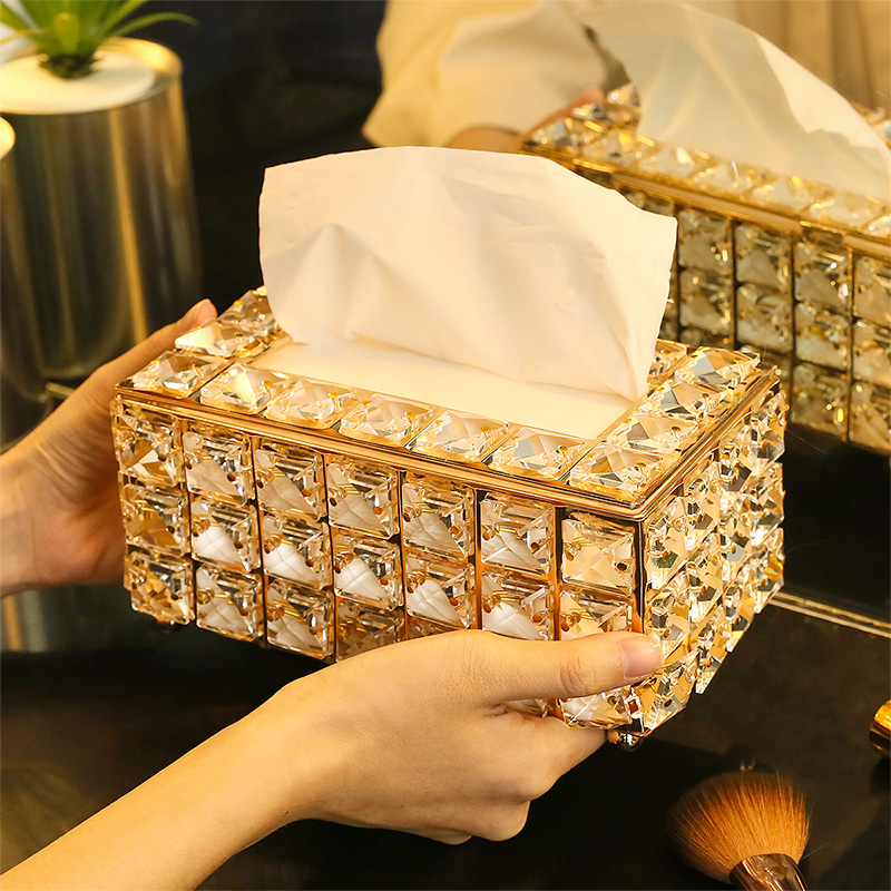 Kristal Glas Tissue Box Cover  - Edc Carry Pen recensie en prijs