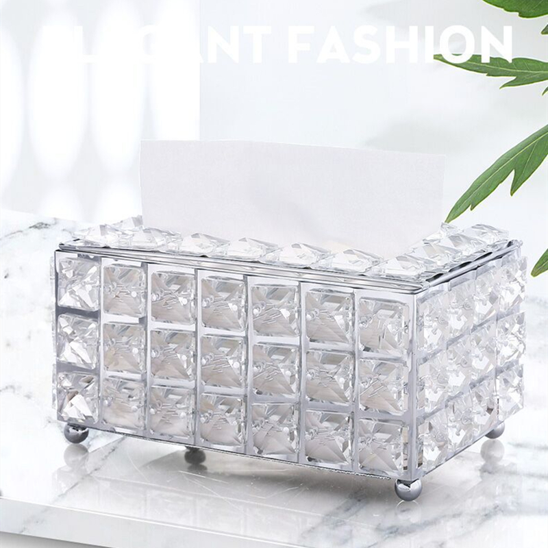 Kristal Glas Tissue Box Cover  - Edc Carry Pen recensie en prijs