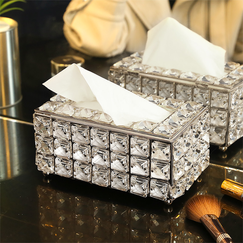 Kristal Glas Tissue Box Cover  - Edc Carry Pen recensie en prijs