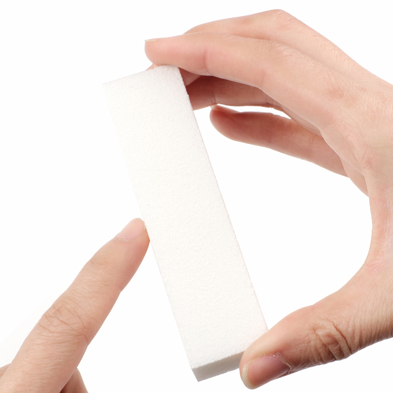 2/8/10 Stuks Witte Spons Nagel - Nail File Titanium recensie en prijs