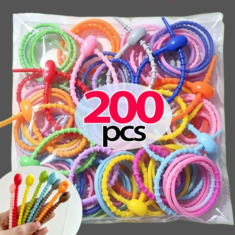 10/200 Stuks Siliconen Kabelbi - Cable Winder Keychain recensie en prijs