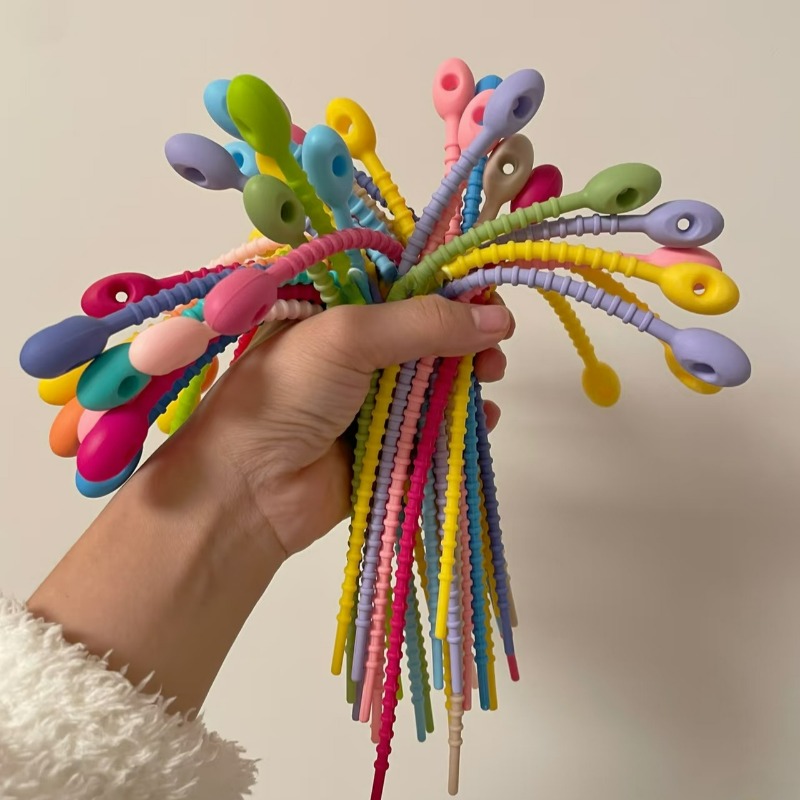 10/200 Stuks Siliconen Kabelbi - Cable Winder Keychain recensie en prijs