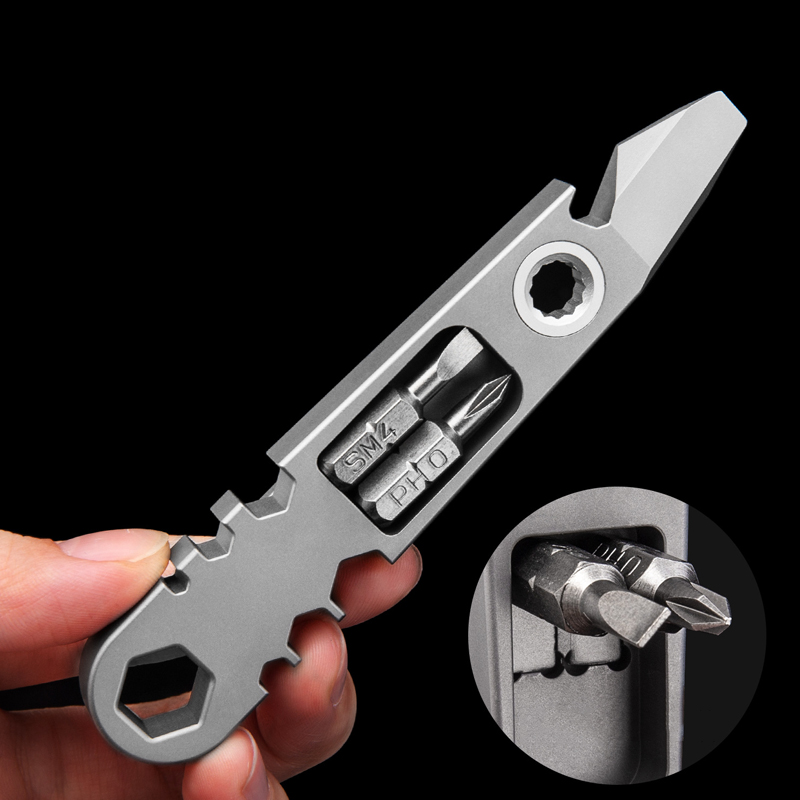 Outdoor draagbare EDC multifun - Titanium Pry Bar recensie en prijs