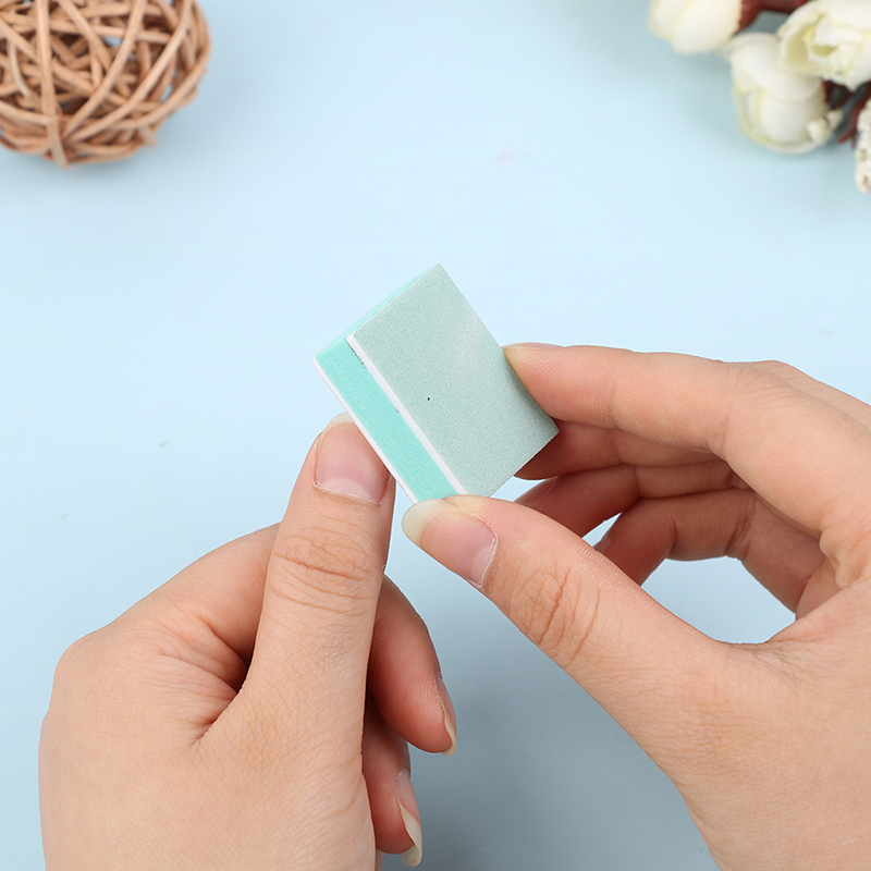 50 stks/partij Mini Nail Buffe - Nail File Titanium recensie en prijs