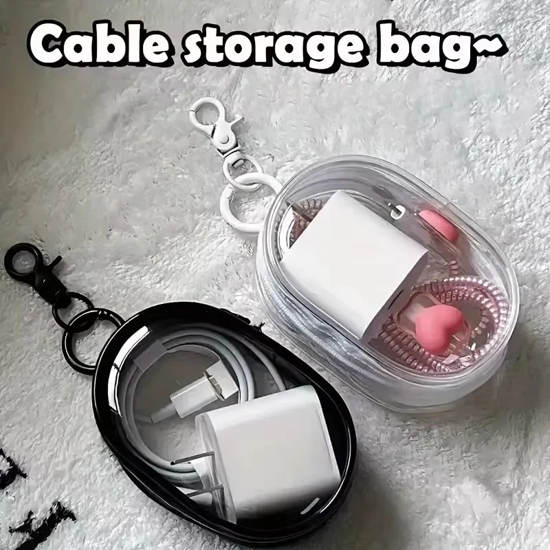 Draagbare Mini Transparante Ri - Cable Winder Keychain recensie en prijs
