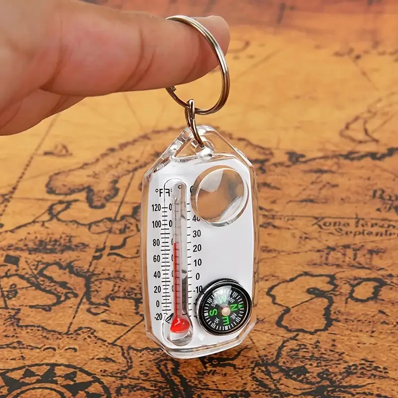 3-in-1 sleutelhangerkompas, dr - Compass Keychain Mini recensie en prijs