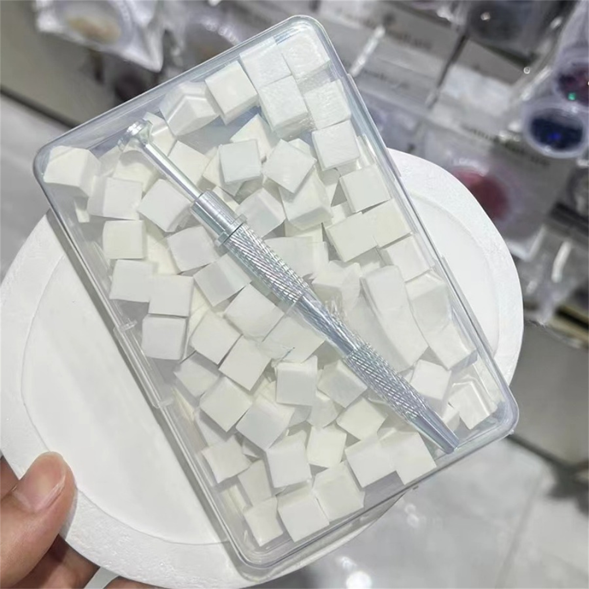 1 set 100 stuks nagelverzorgin - Nail File Titanium recensie en prijs