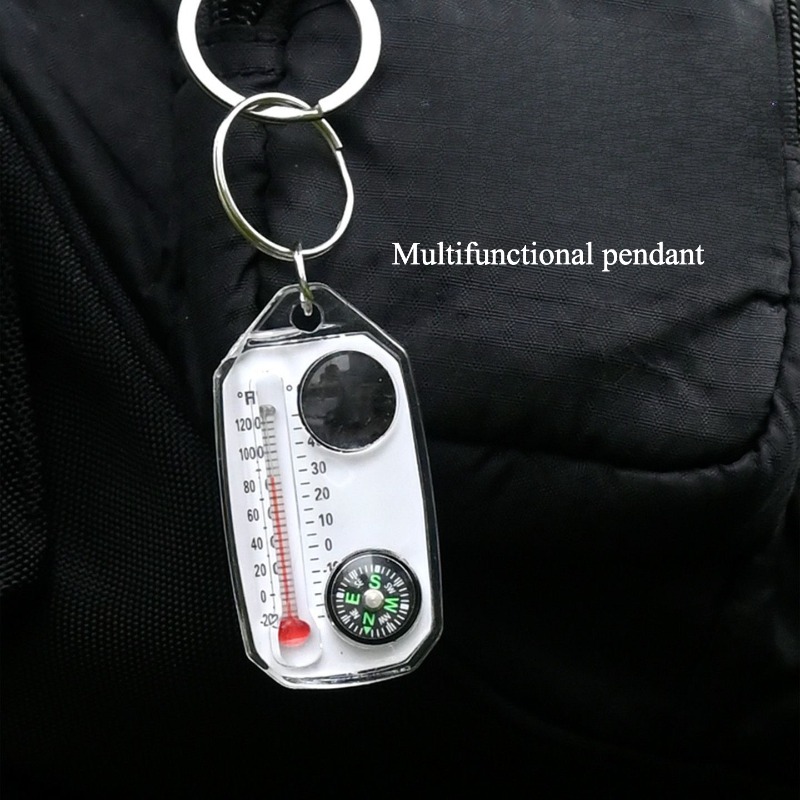 Outdoor overlevingskompas sleu - Compass Keychain Mini recensie en prijs