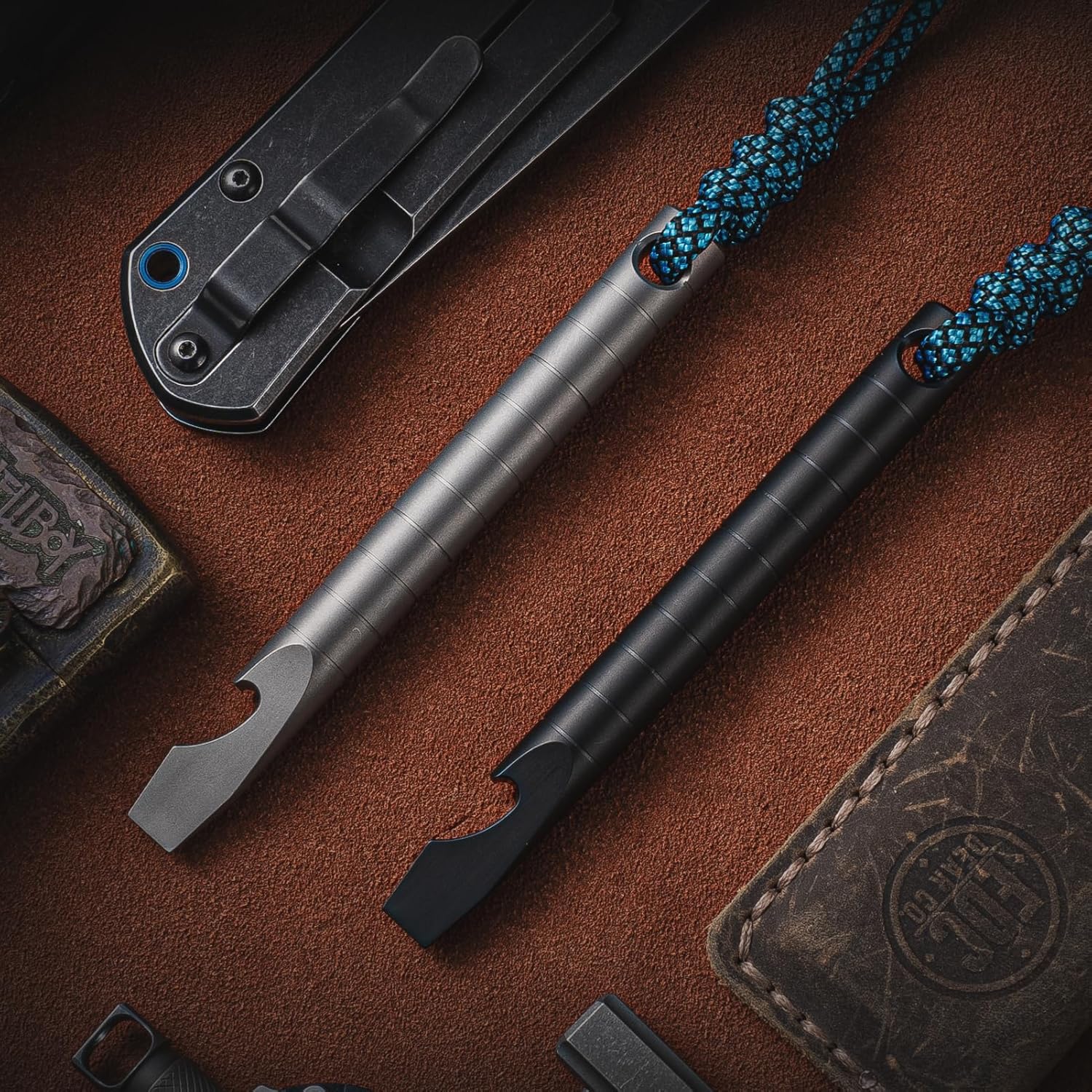 TISUR Titanium EDC koevoet, sl - Titanium Pry Bar recensie en prijs